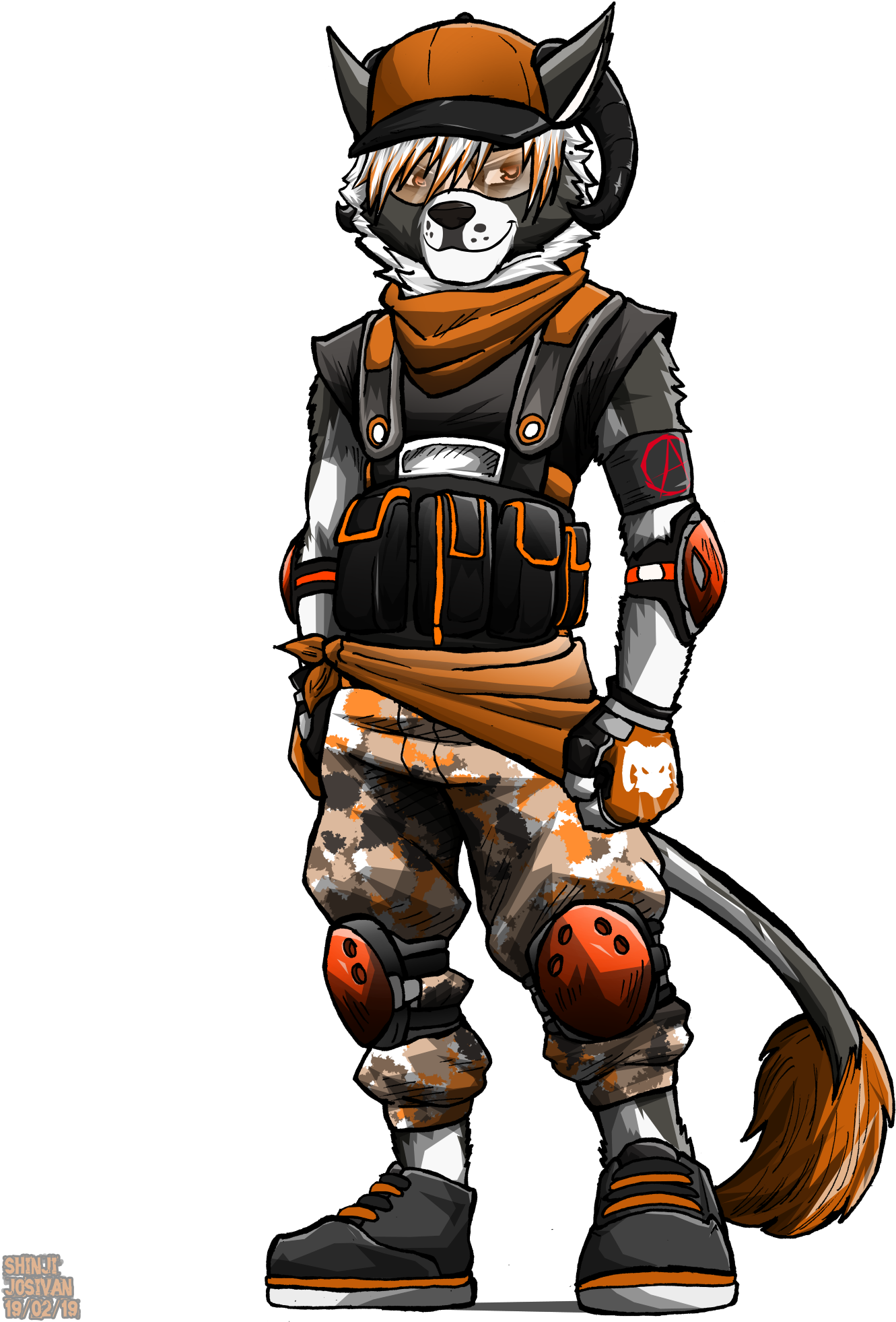 Furry - Cartoon Clipart (1459x2000), Png Download