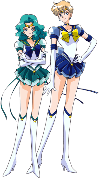 Welcome - Eternal Sailor Neptune Crystal Clipart (500x741), Png Download
