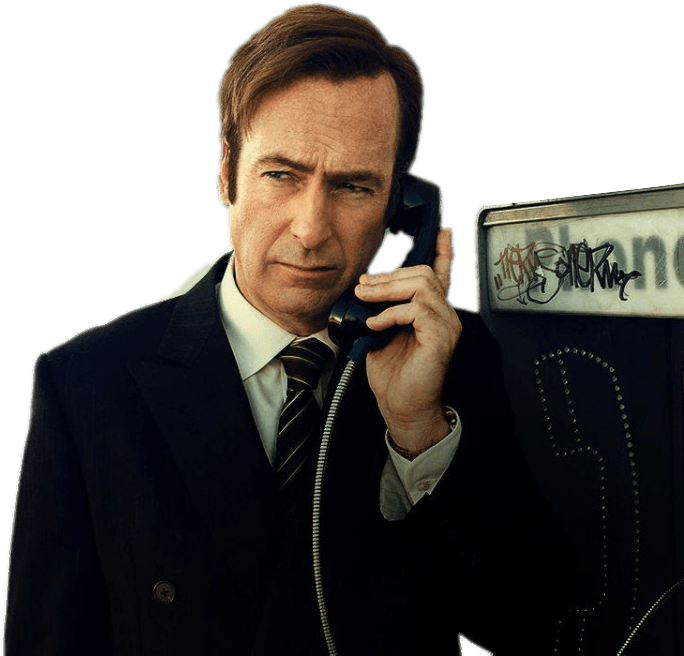 Better Call Saul Phone - Better Call Saul Telephone Clipart (702x663), Png Download