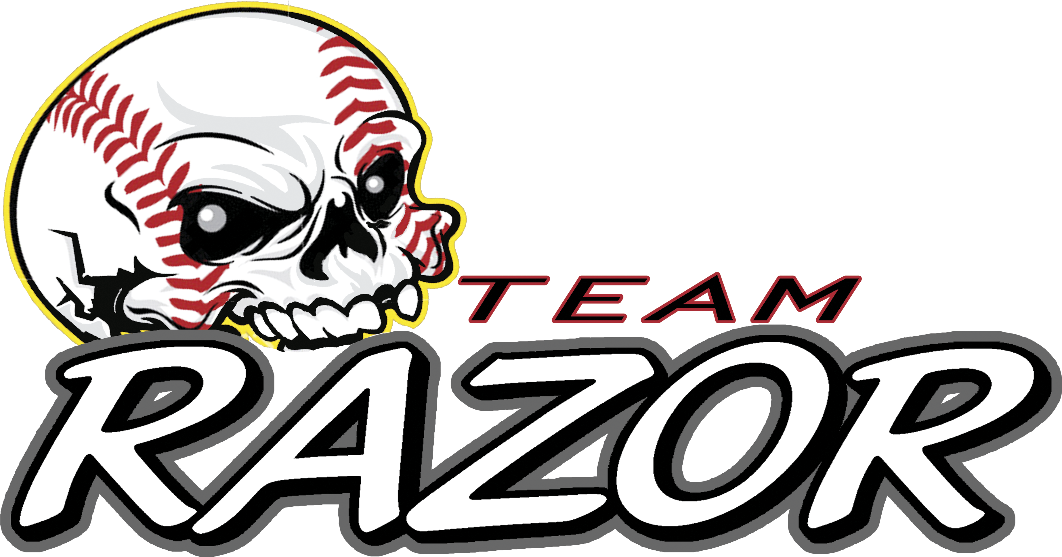 Razor Logo Car Interior Design - Team Razor Clipart (3692x1938), Png Download