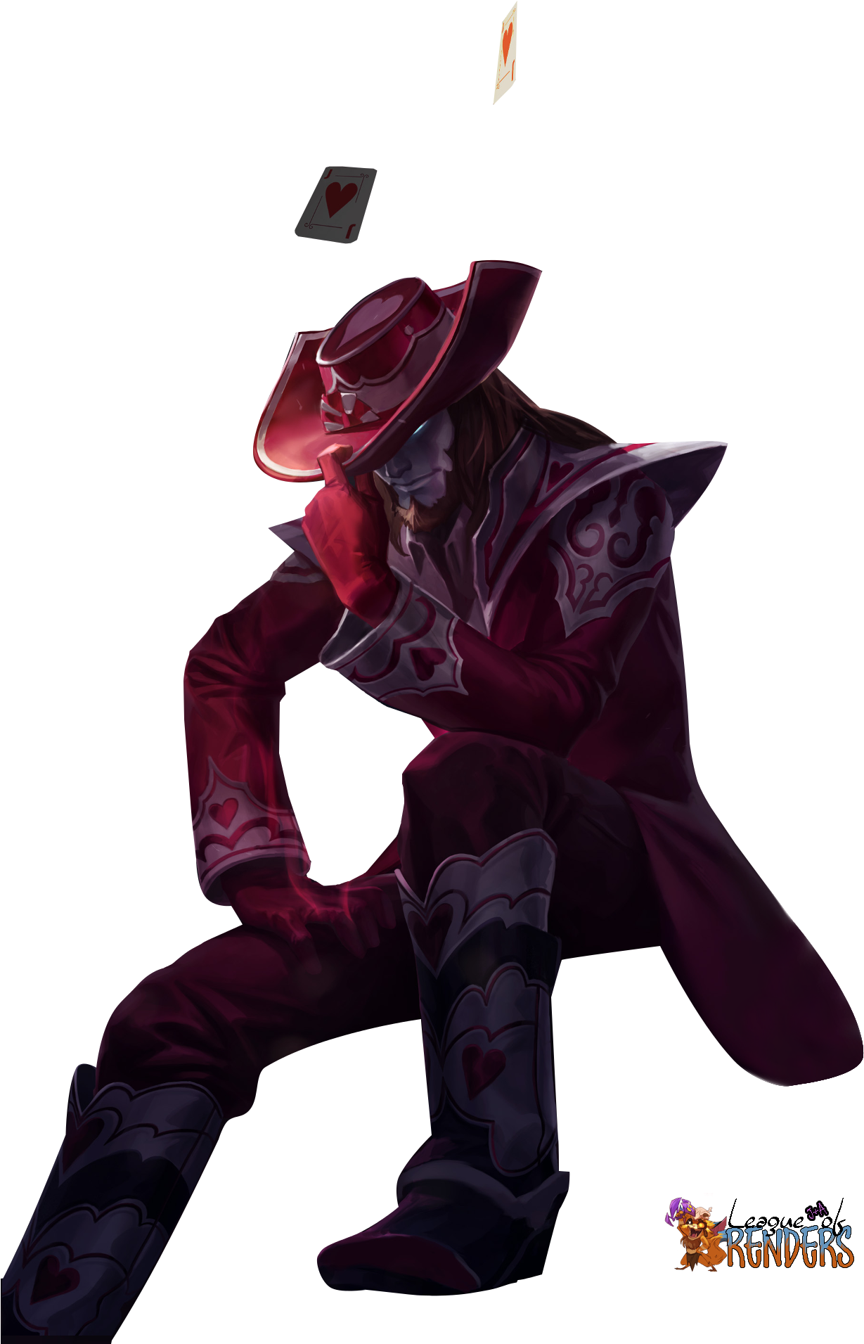 Twisted Fate Transparent Png - Jack Of Hearts Twisted Fate Png Clipar...