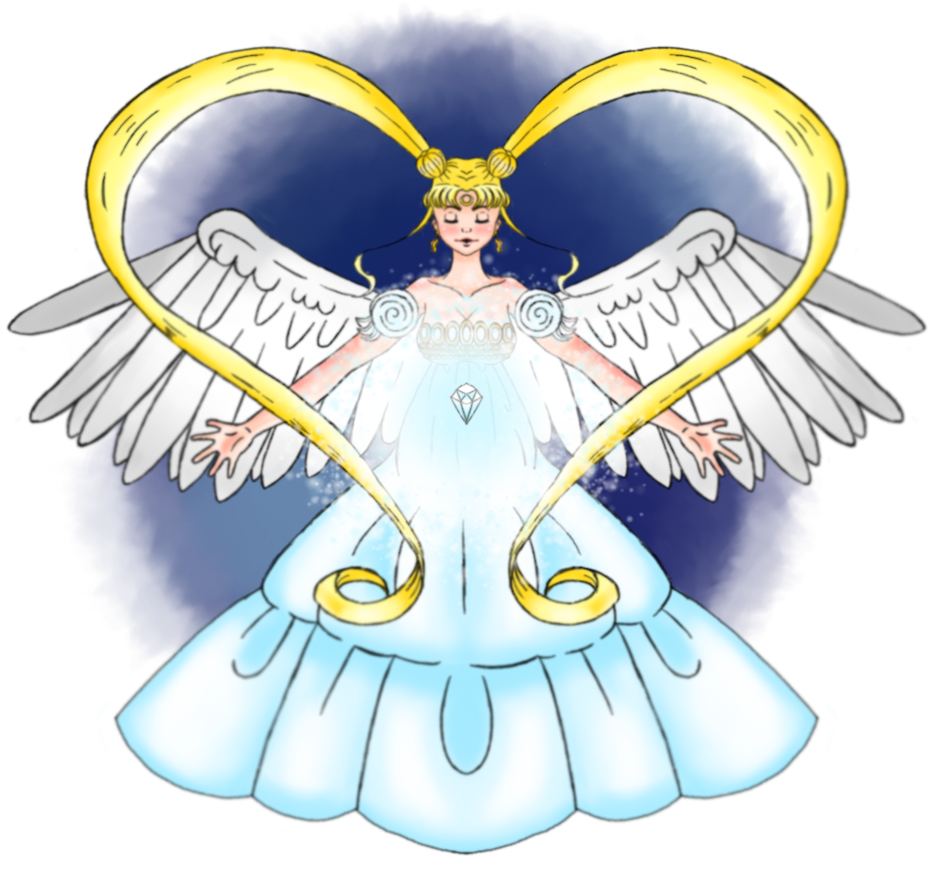 Sailor Moon Princess Serenity Anime Anime Girl Princess - Illustration Clipart (1280x948), Png Download