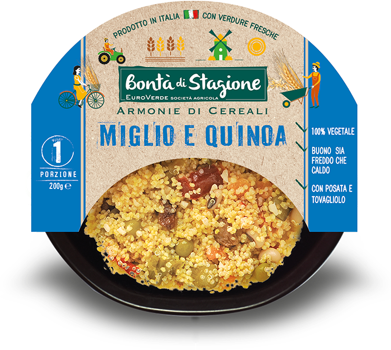 Ready To Eat Portion - Bonta Di Stagione Zuppa Clipart (800x800), Png Download