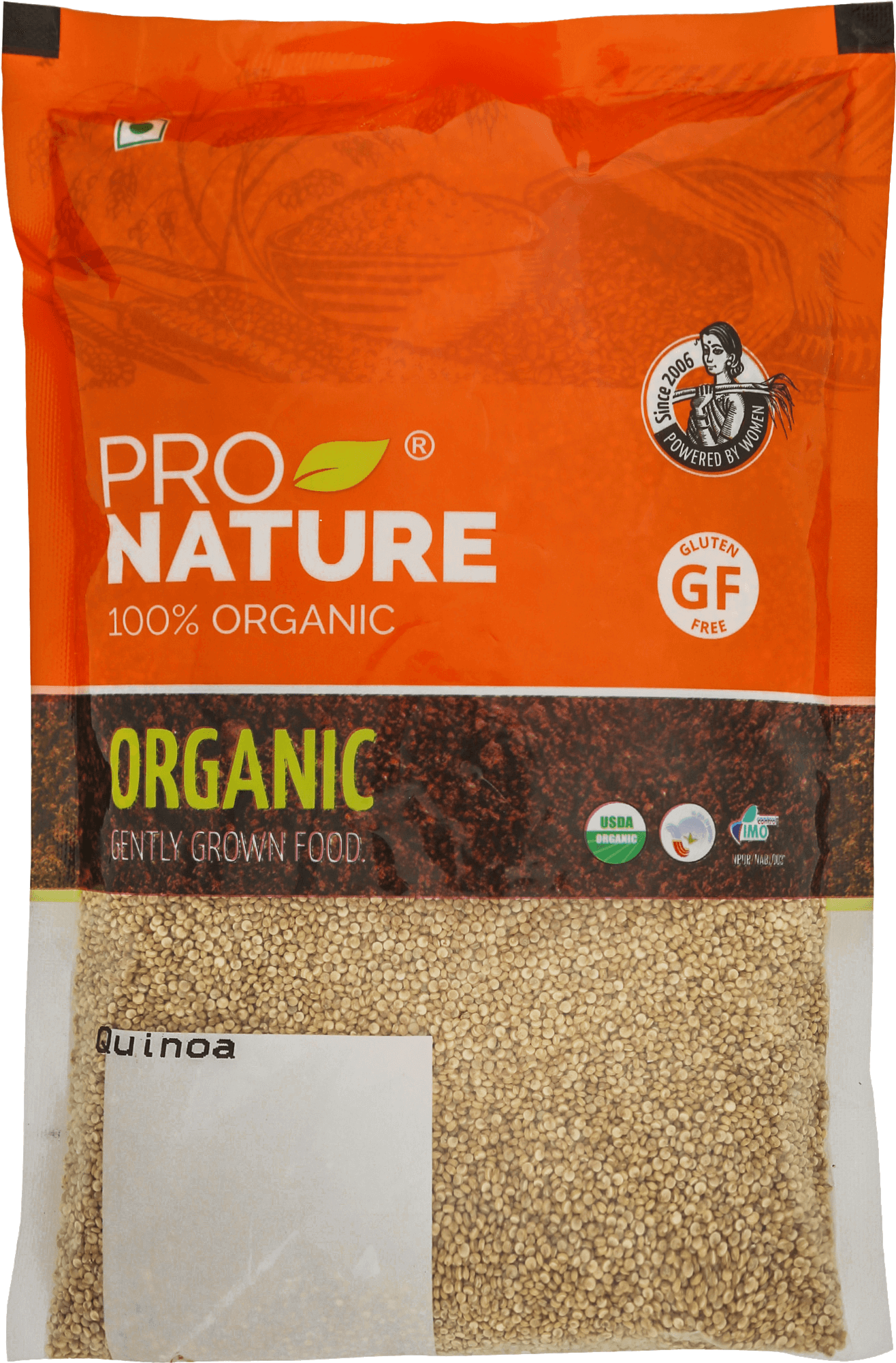Home / Super Foods / Quinoa - Pronature Organic Foods Clipart (2100x2100), Png Download
