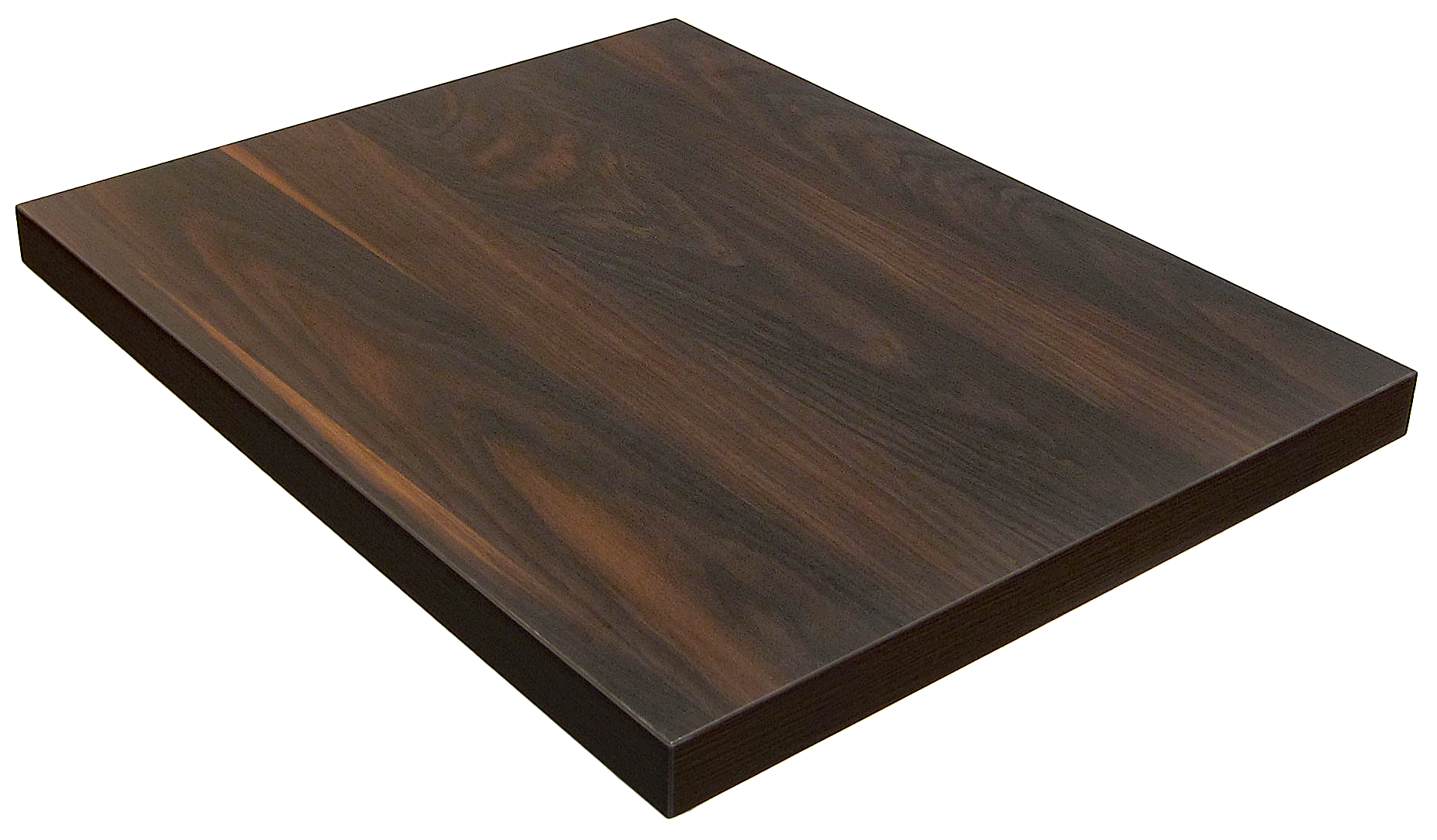 Melamine Table Top-dark Walnut - Coffee Table Clipart (1854x1085), Png Download