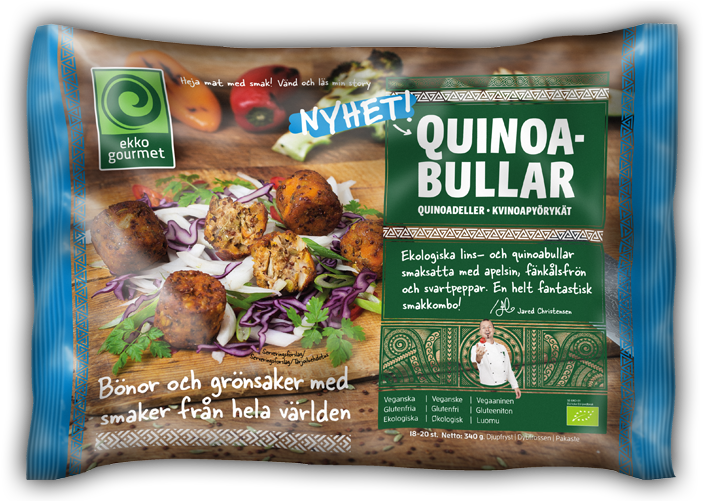 Bild På Quinoabullarförpackning - Convenience Food Clipart (800x500), Png Download