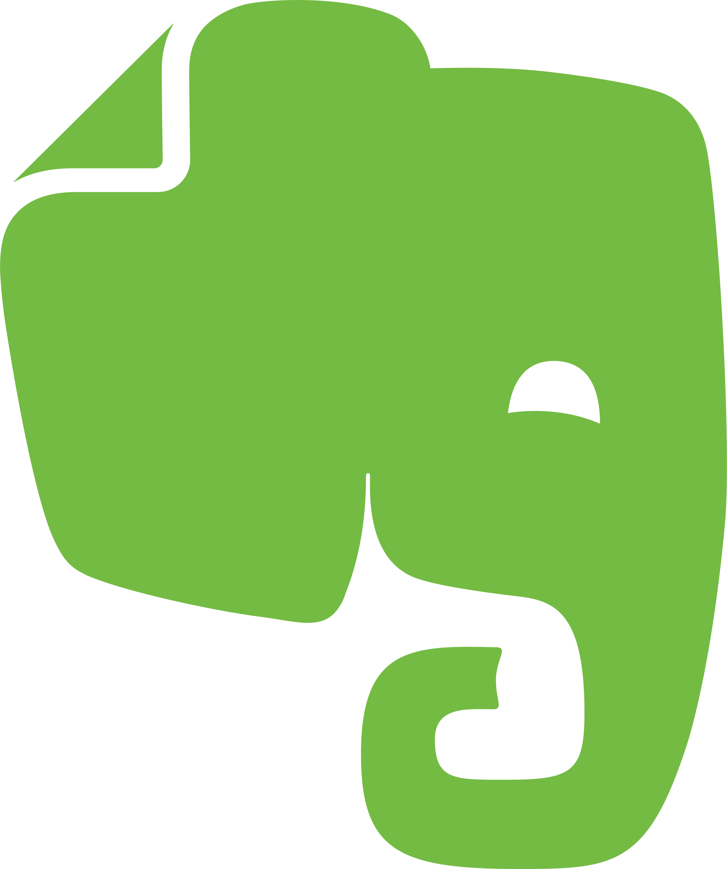 Evernote Icon Logo Png Transparent - Evernote Icon Clipart (2400x2868), Png Download