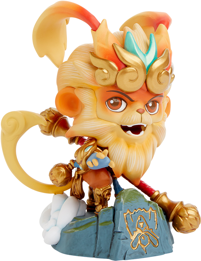 Wukong Radiante Figura Clipart (800x1000), Png Download