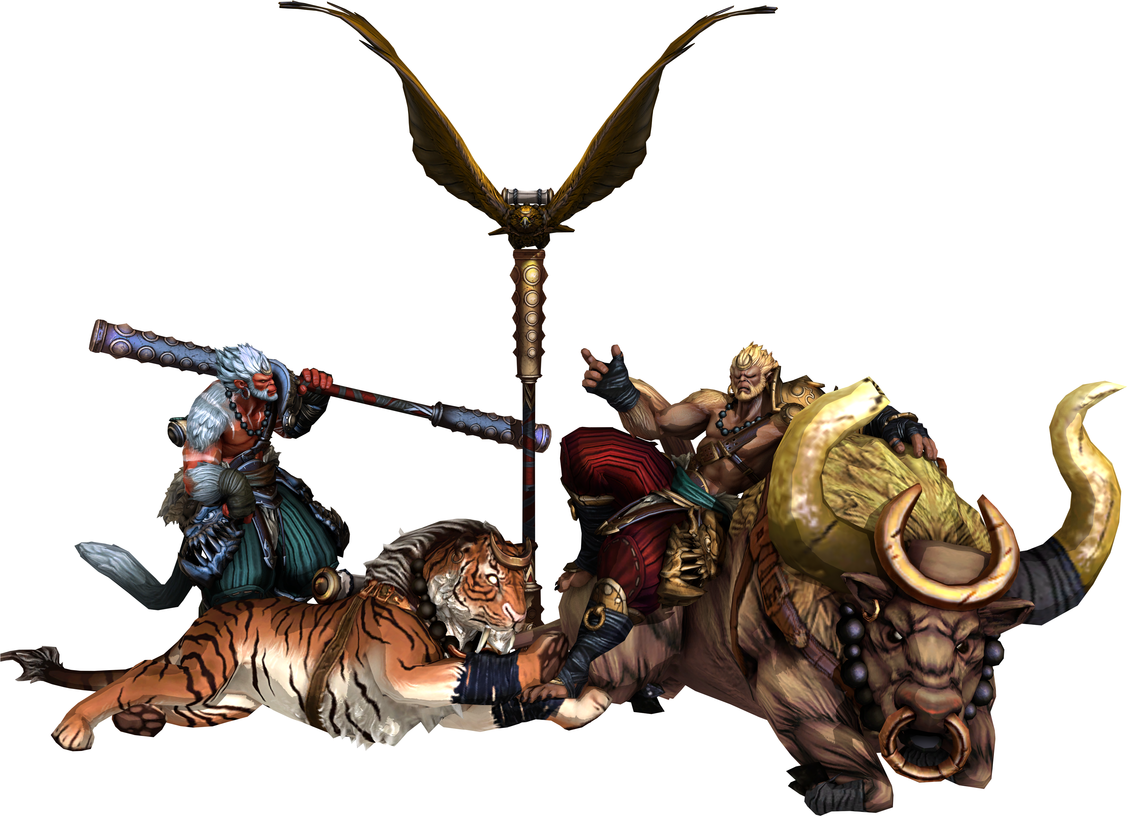 More Wallpaper Collections - Sun Wukong Smite Png Clipart (4000x3000), Png Download