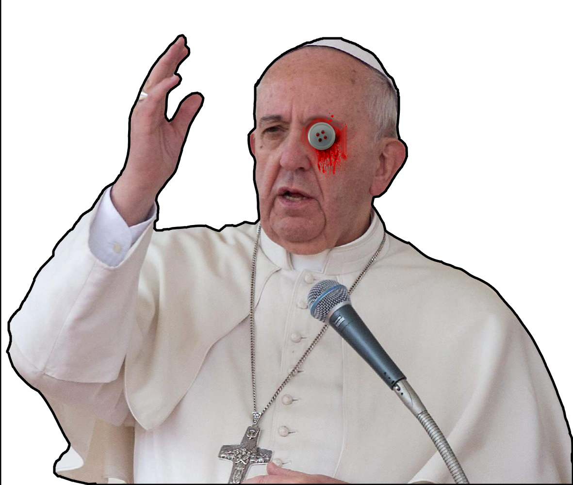 Hace Un Tiempo Me Aburrí De Mirar Serie, Peliculas, - Animada Del Papa Francisco Clipart (1181x1000), Png Download