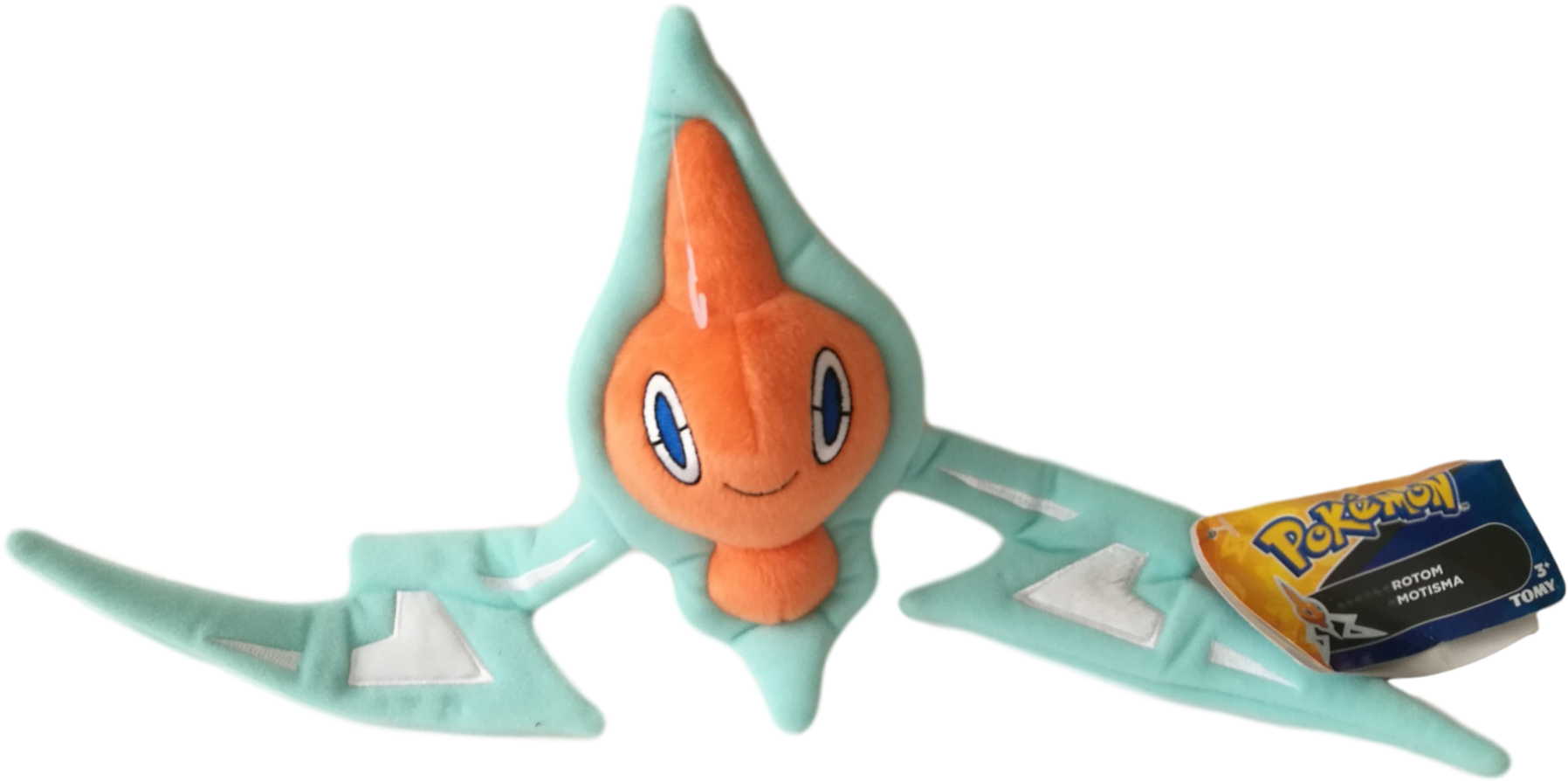 Official Pokemon 8" Rotom Plush , Png Download - Bath Toy Clipart (1796x894), Png Download