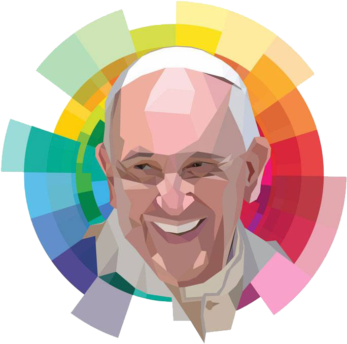 Bgpapa - Logo Papa Francisco Png Clipart (726x697), Png Download