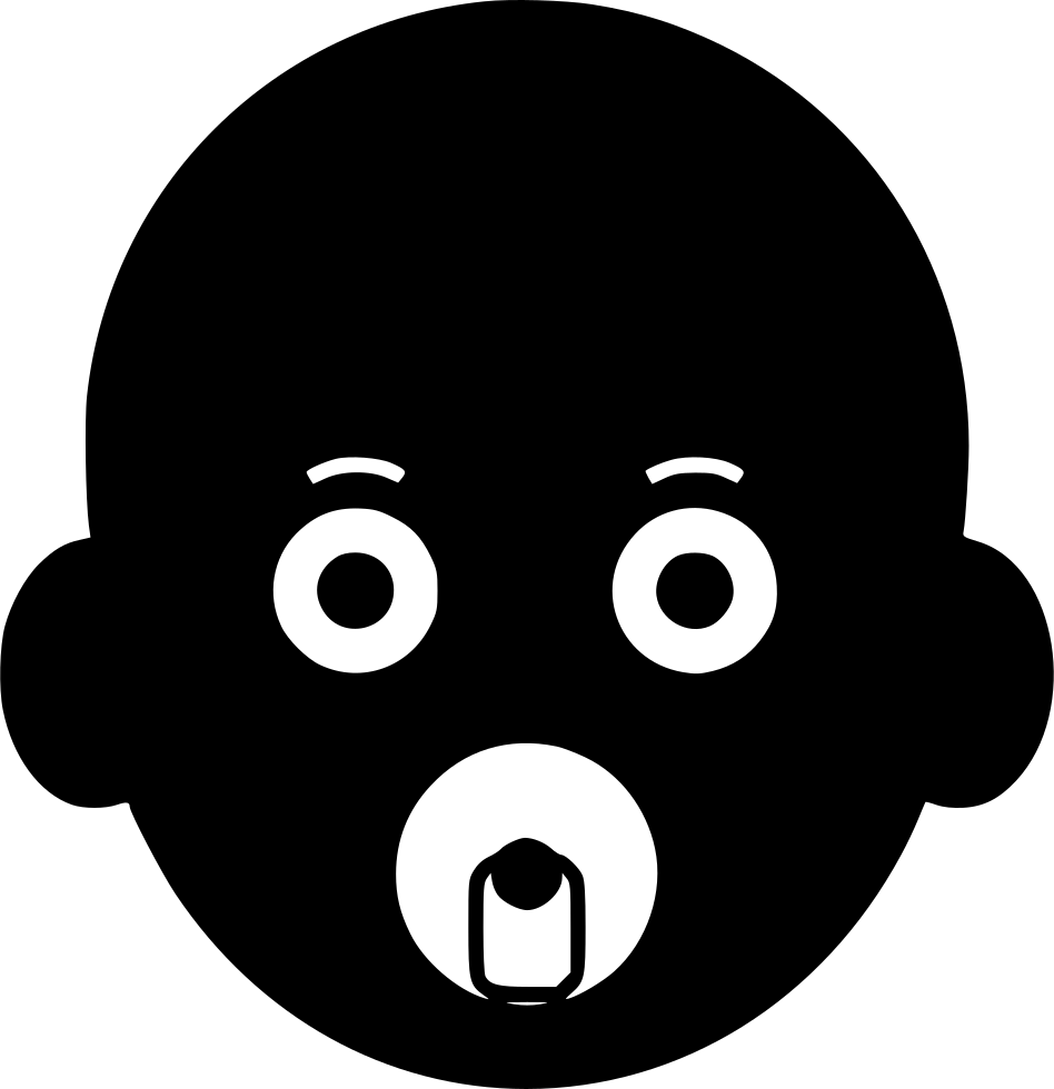 Baby Vector Newborn Symbol Comments - Cartoon Clipart (948x980), Png Download