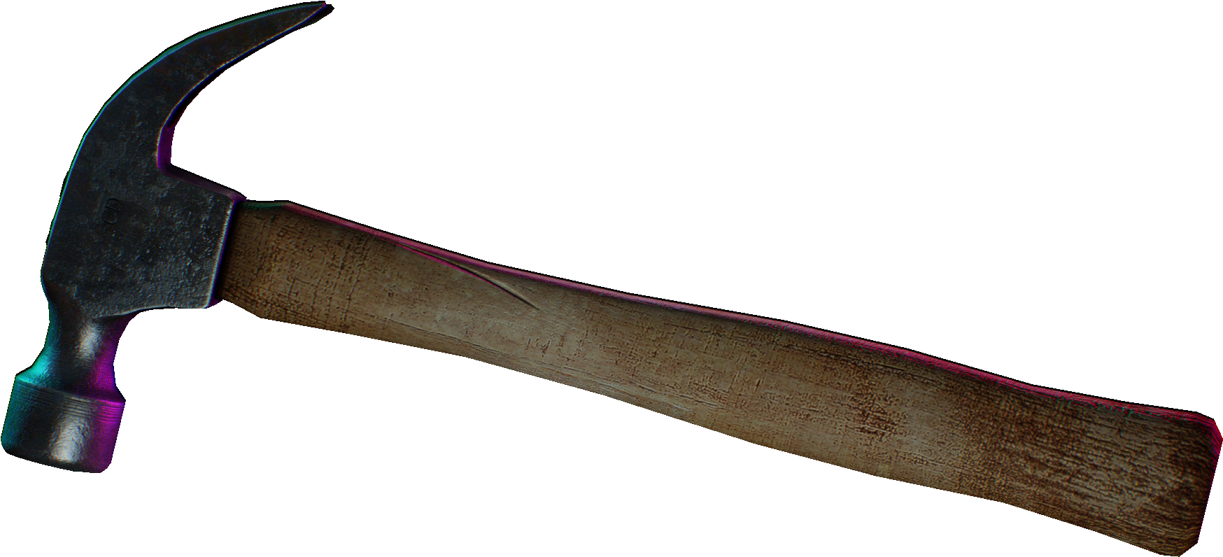 Hammer Transparent Old - Payday 2 Jacket Hammer Clipart (2134x1224), Png Download