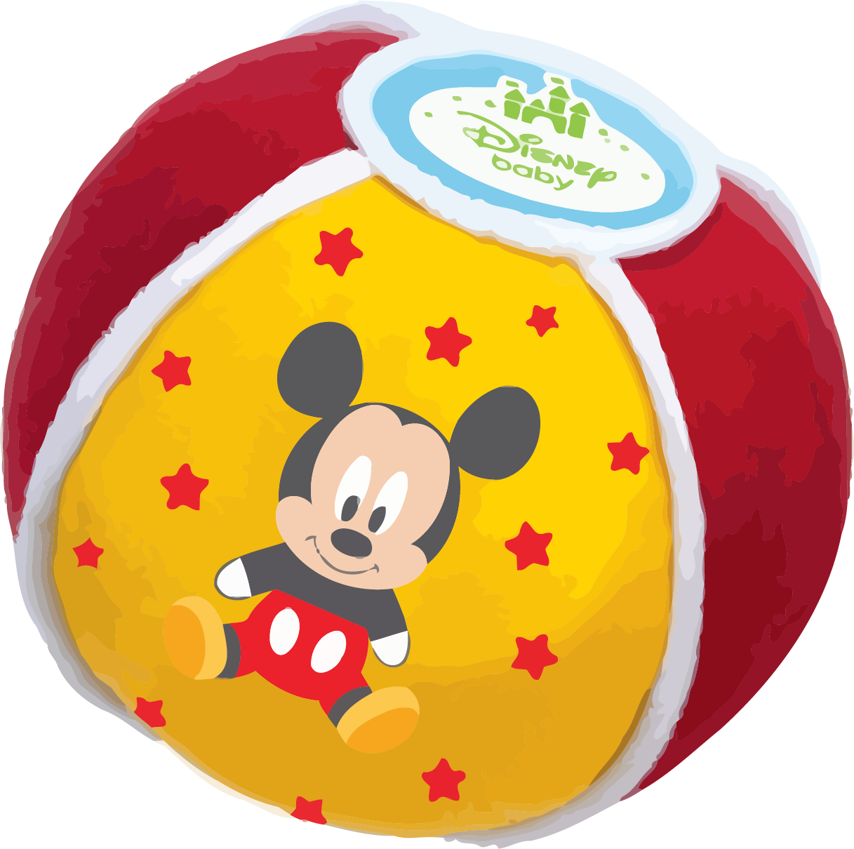 Clementoni Disney Baby - Baby Mickey Soft Activity Clipart (1217x1210), Png Download