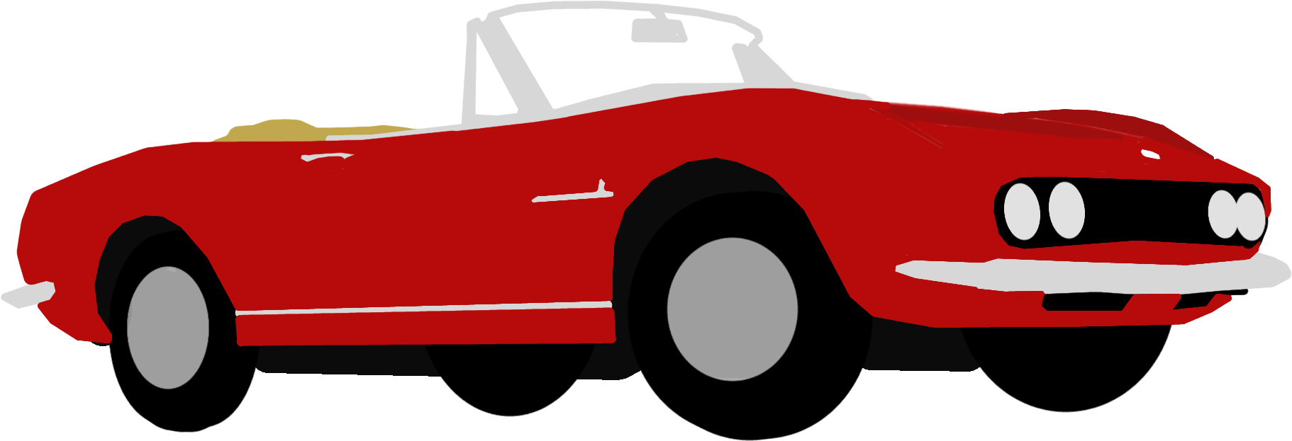 Antique Car Clipart (2048x1536), Png Download