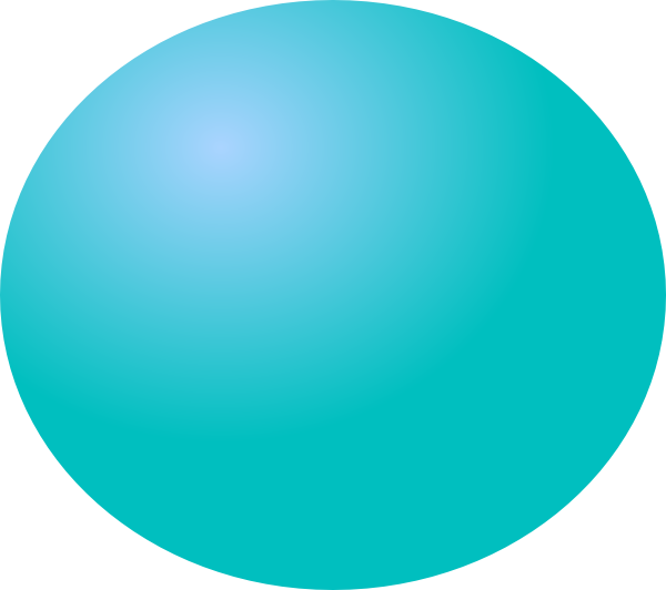 Blue Sphere Png 489901 Clipart (600x532), Png Download