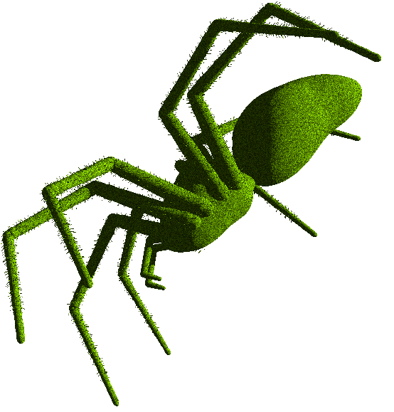 Spider Clipart (1000x750), Png Download