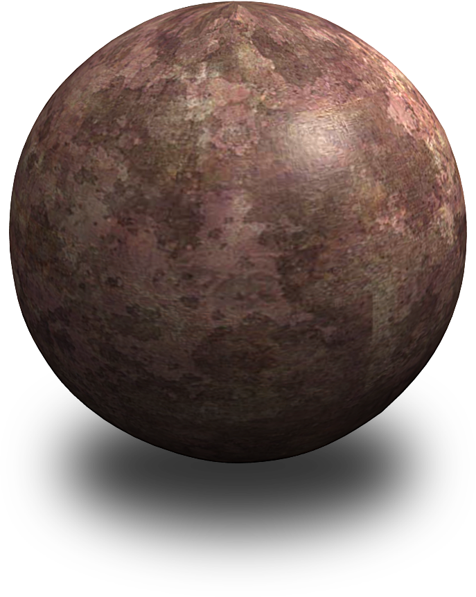 The Rusty Ball - Ball Png Clipart (687x862), Png Download