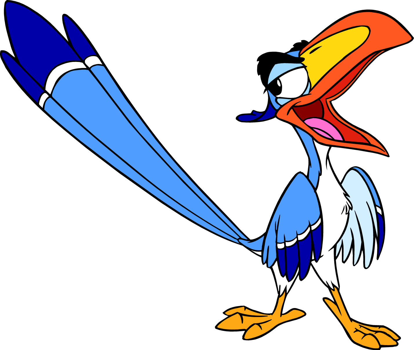 Lion King Characters Zazu Clipart (1428x1210), Png Download