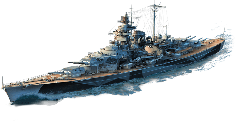 Tirpitz - World Of Warships Jean Bart Png Clipart (900x600), Png Download