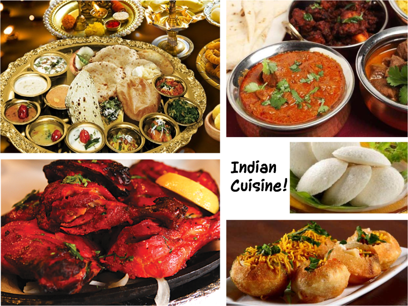 Bon Appetit - Foods Of India Collage Clipart (800x600), Png Download