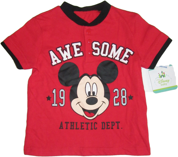 New Baby Boys 24 Months Disney - Active Shirt Clipart (800x1000), Png Download