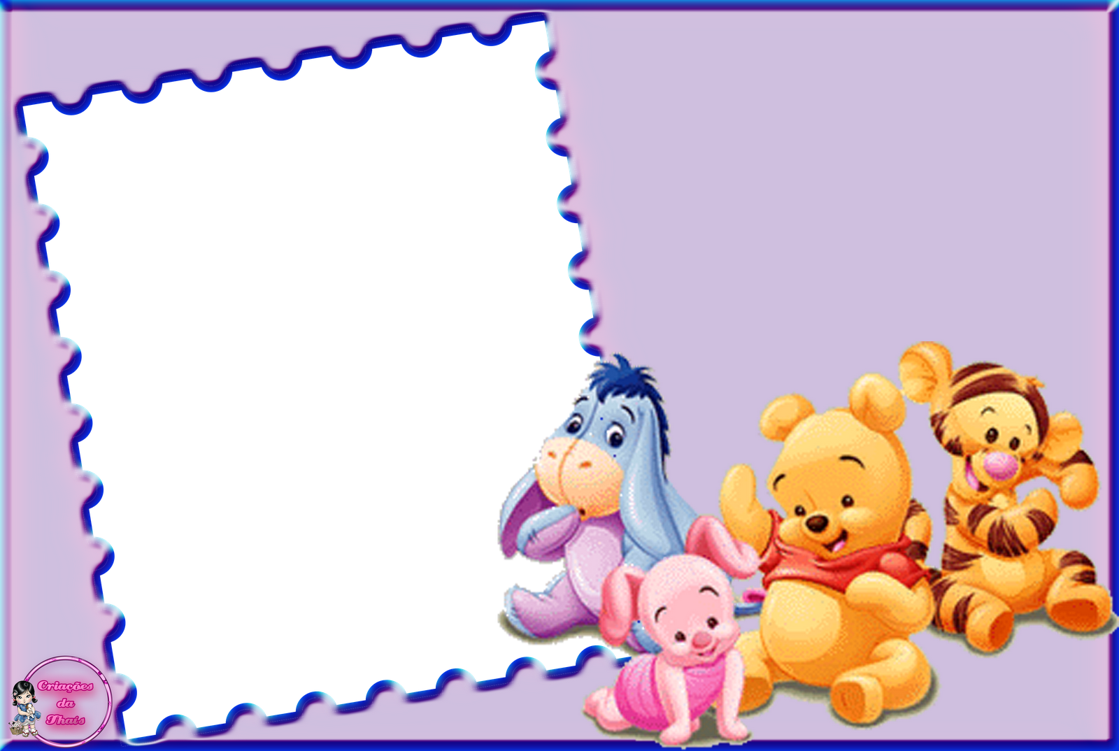 Postado Por Thaís Às Domingo Julho 03 - Winnie The Pooh And Friends Clipart (1600x1074), Png Download