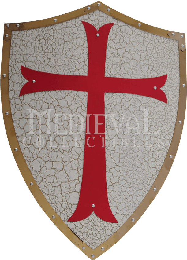 Templar Knight Shield Clipart (850x850), Png Download