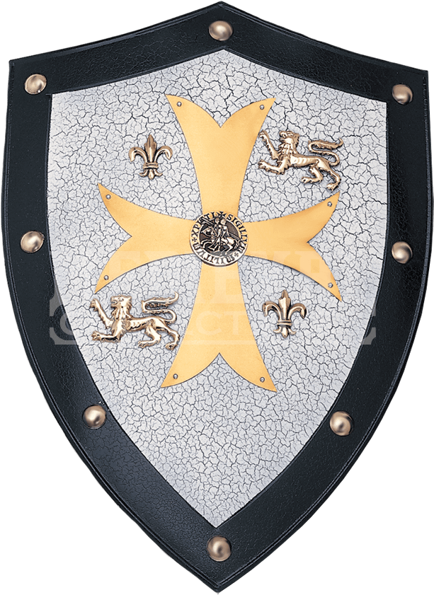 Knights Templar Shield Clipart (855x855), Png Download