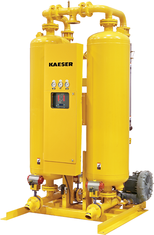 Blower Purge Dryer, Kbd Desiccant Air Dryer, Compressed - Desiccant Dryer Kaeser Clipart (1400x788), Png Download