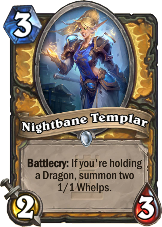 Hearthstone Nightbane Templar Clipart (567x811), Png Download