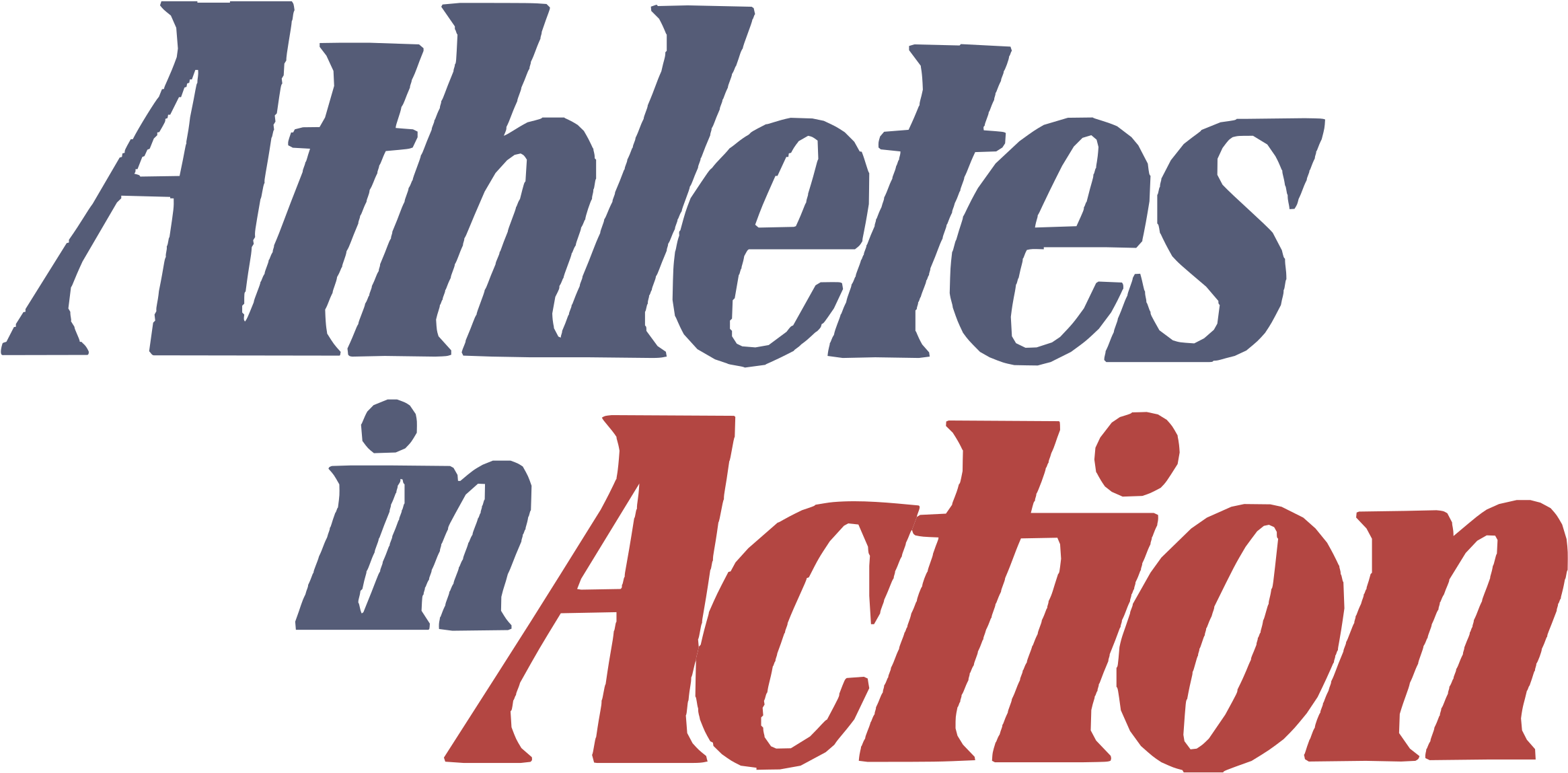 Athletes In Action 5996 Logo Png Transparent - Athletes In Action Clipart (2400x2400), Png Download