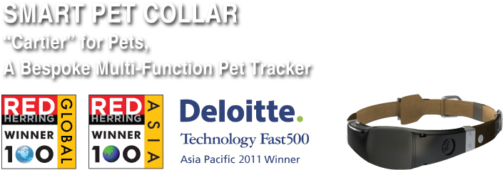 Smart Pet Collar - Red Herring Clipart (1180x350), Png Download