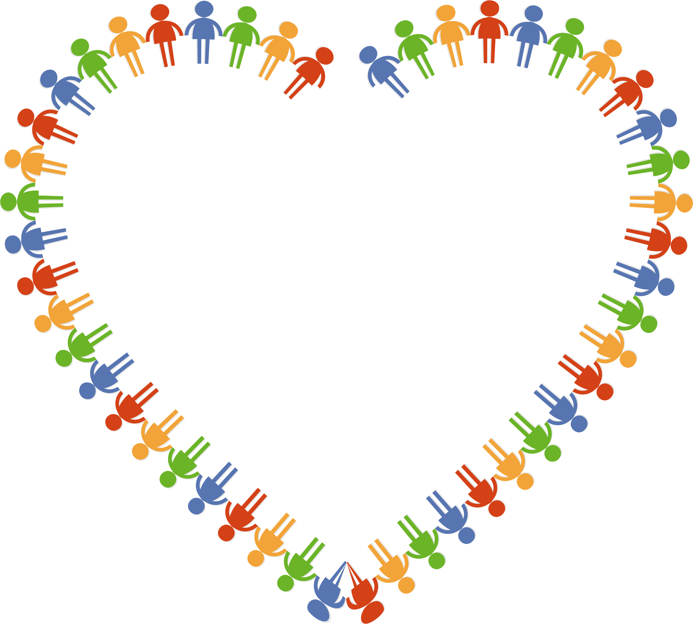 Community Heart Icons Png - Unity Day Clip Art Transparent Png (2304x2077), Png Download