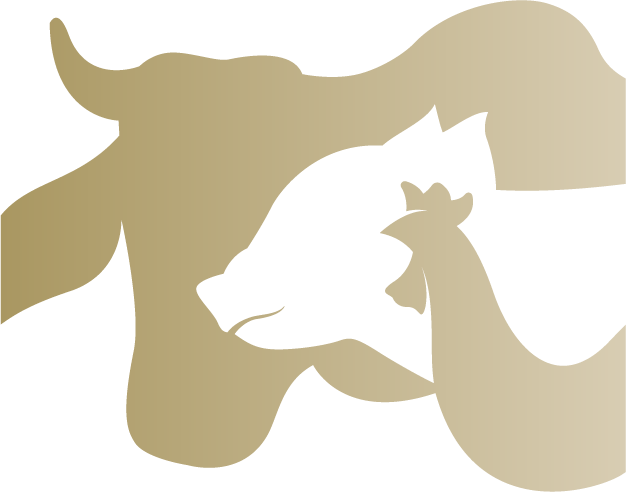 Animal Icon Indicating Hybrids That Are Suited For - Pig And Chicken Farm Logo Clipart (626x492), Png Download