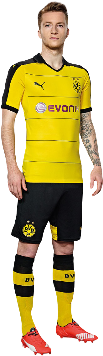 Render Marco Reus Png Clipart (329x1139), Png Download