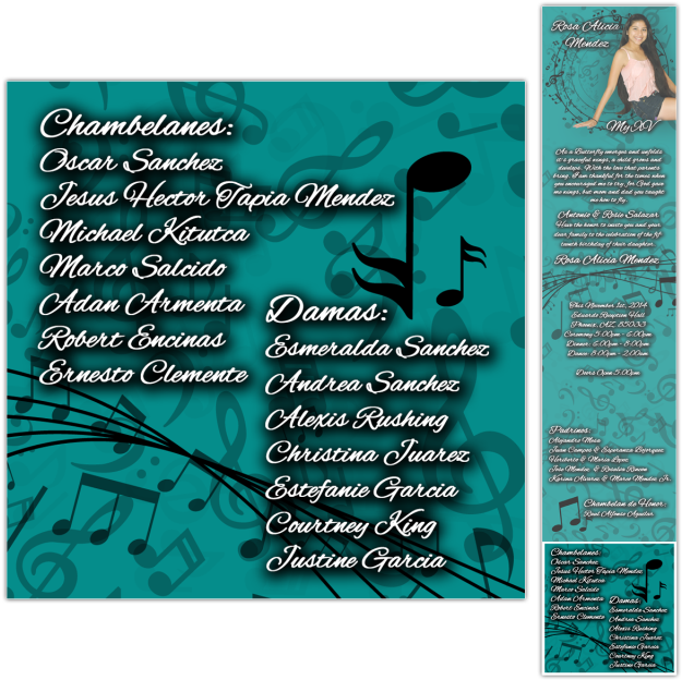 Quinceañera - - Poster Clipart (640x640), Png Download