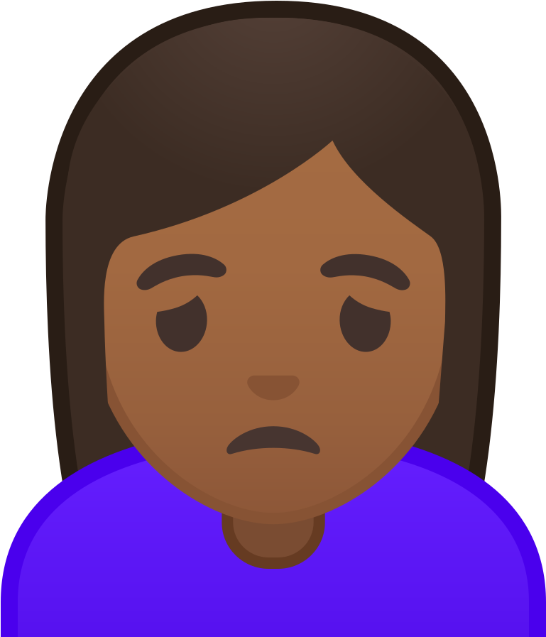 Download Svg Download Png - Emoji Mujer Morena Clipart (1024x1024), Png Download