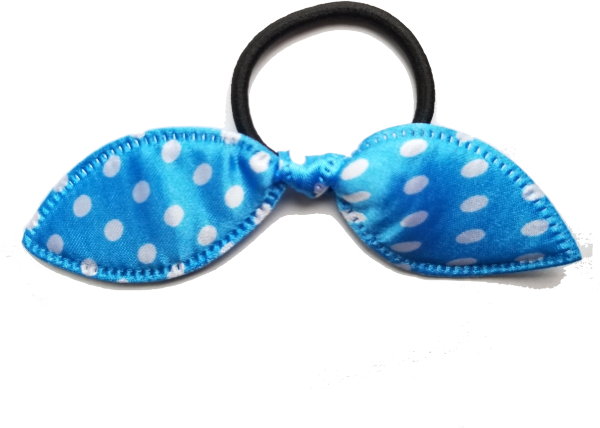[today's Deal] Hair Tie Bow - Polka Dot Clipart (1200x1030), Png Download