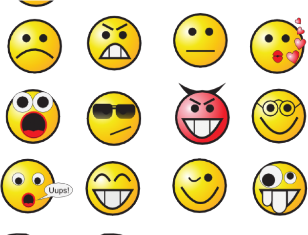 Smiley Clipart Happy Face - Smiley Faces Clipart - Png Download (640x480), Png Download