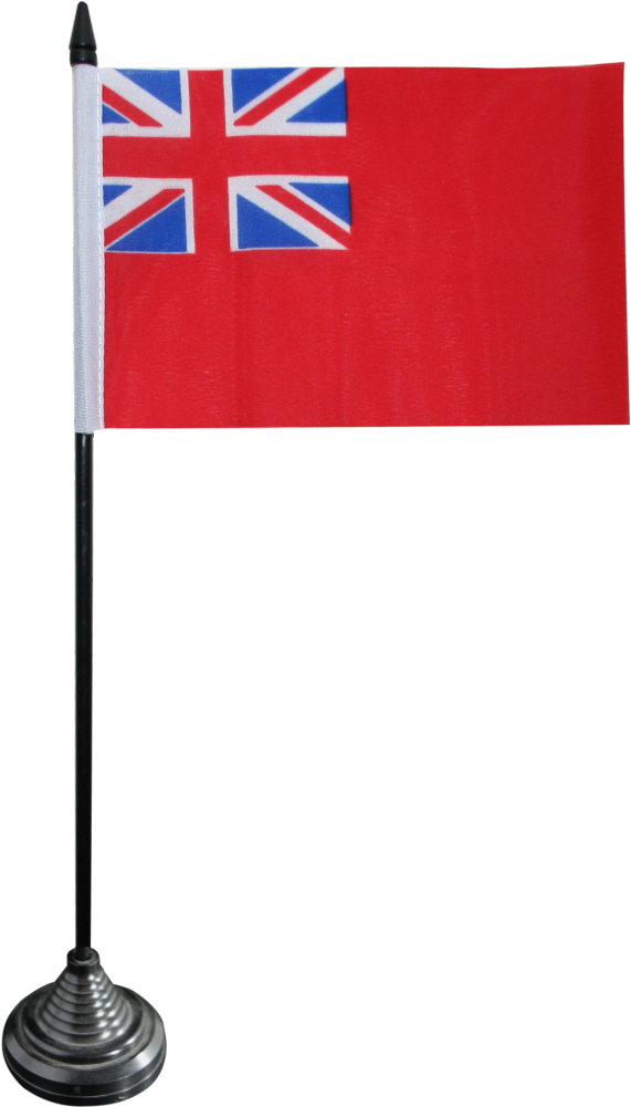 Great Britain Red Ensign Table Flag - Drapeau Et Pavillon Clipart (1500x1176), Png Download