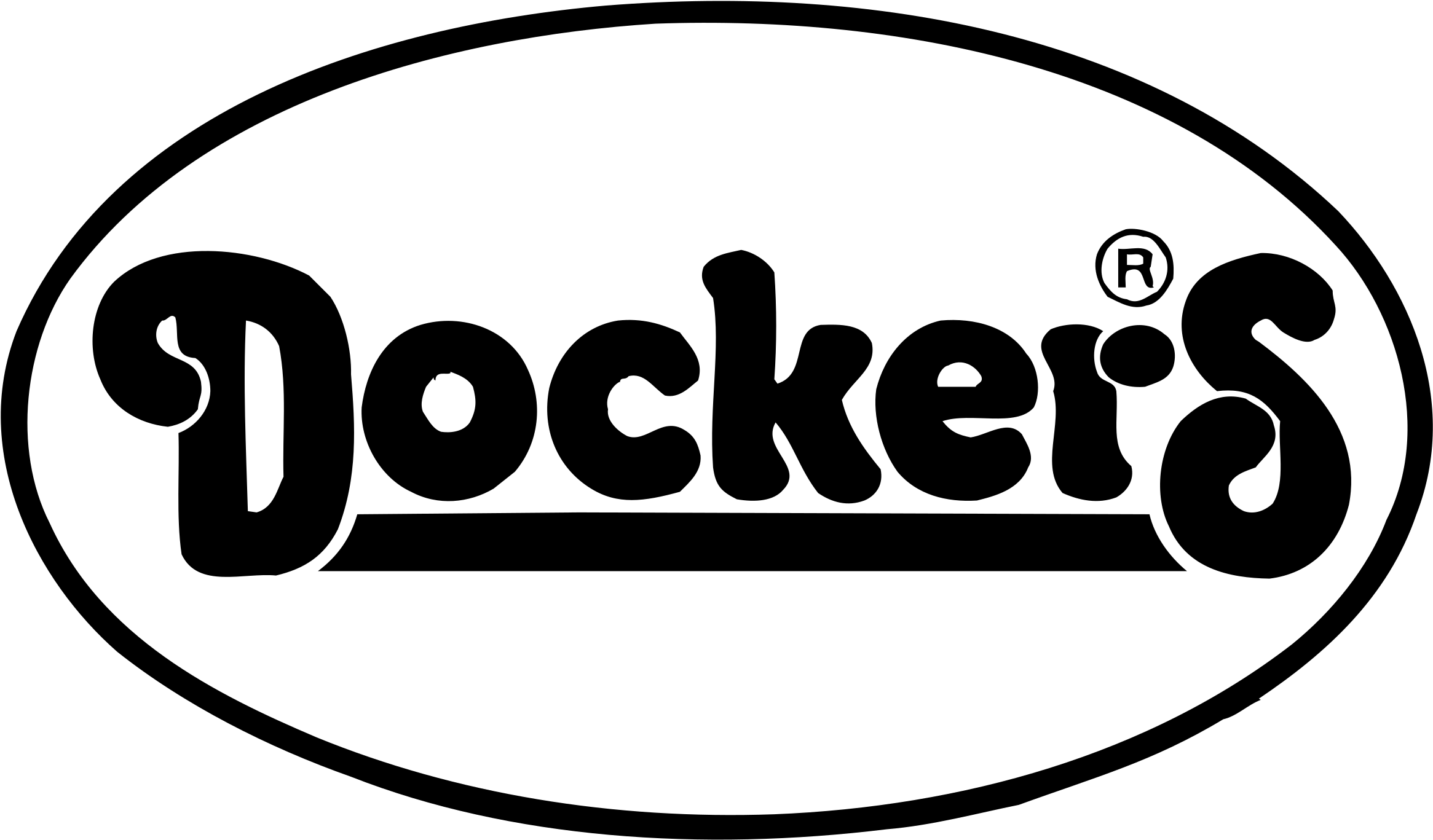 Dockers Logo Png Transparent - Dockers Clipart (2400x2400), Png Download