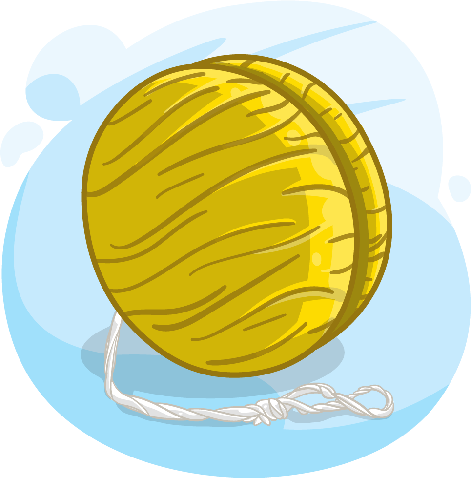 Yellow Yo-yo - Circle Clipart (1024x1024), Png Download