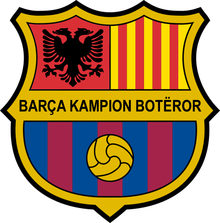 Barça Kampion Boteror - Fc Barcelona Logó Clipart (711x720), Png Download