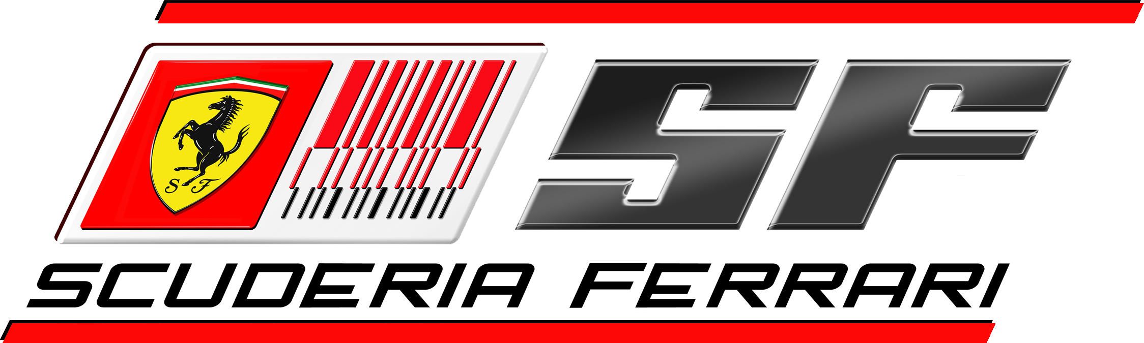 Scuderia Ferrari Logo Clipart (2248x675), Png Download