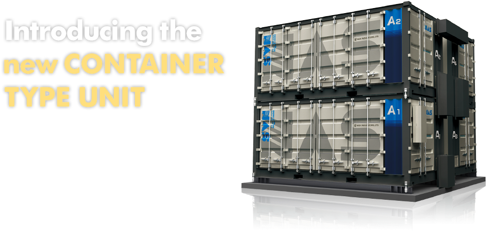 Introducing The New Countainer Type Unit - Nas Battery Clipart (1000x500), Png Download