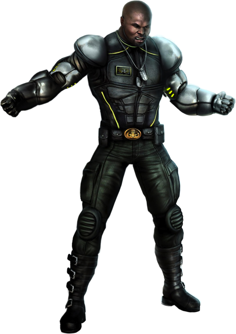 Png Image With Transparent Background - Jax From Mortal Kombat Clipart (820x1162), Png Download