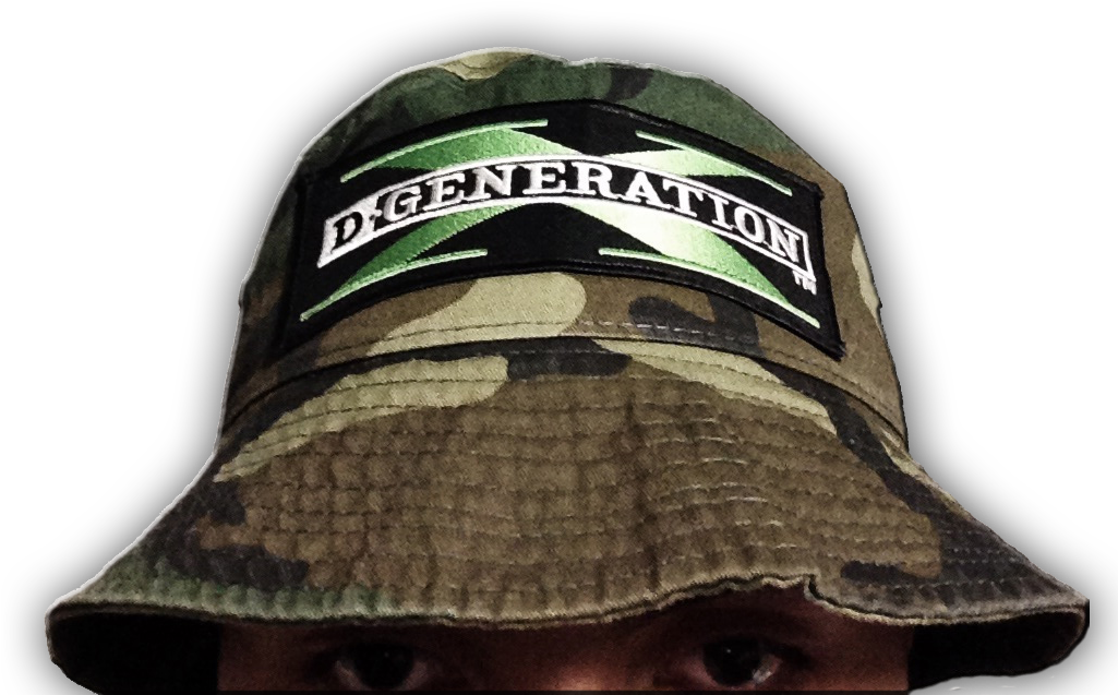 D Generation X Wwf Attitude Bucket Hat 1/1 Indiocholo - Baseball Cap Clipart (1024x768), Png Download