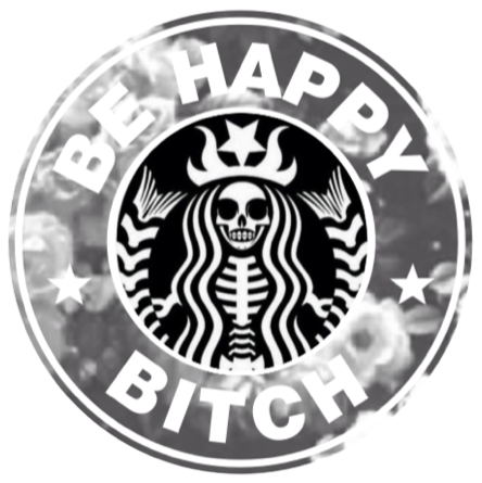 #starbucks #coffee #logo #freetoedit - Cute Funny Wallpapers For Girls Clipart (444x445), Png Download